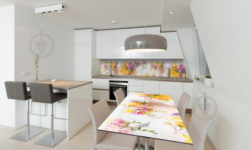 Наклейка виниловая на стол Zatarga «Желтый букет» 650х1200 мм Z180875/1st