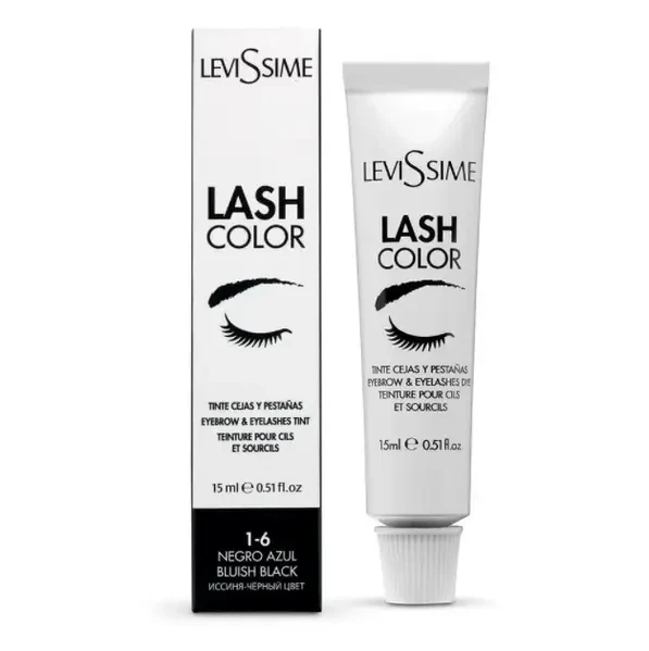 Краска для бровей и ресниц Levissime Lash Color 15 мл 1-6 Сине-черный (011208)