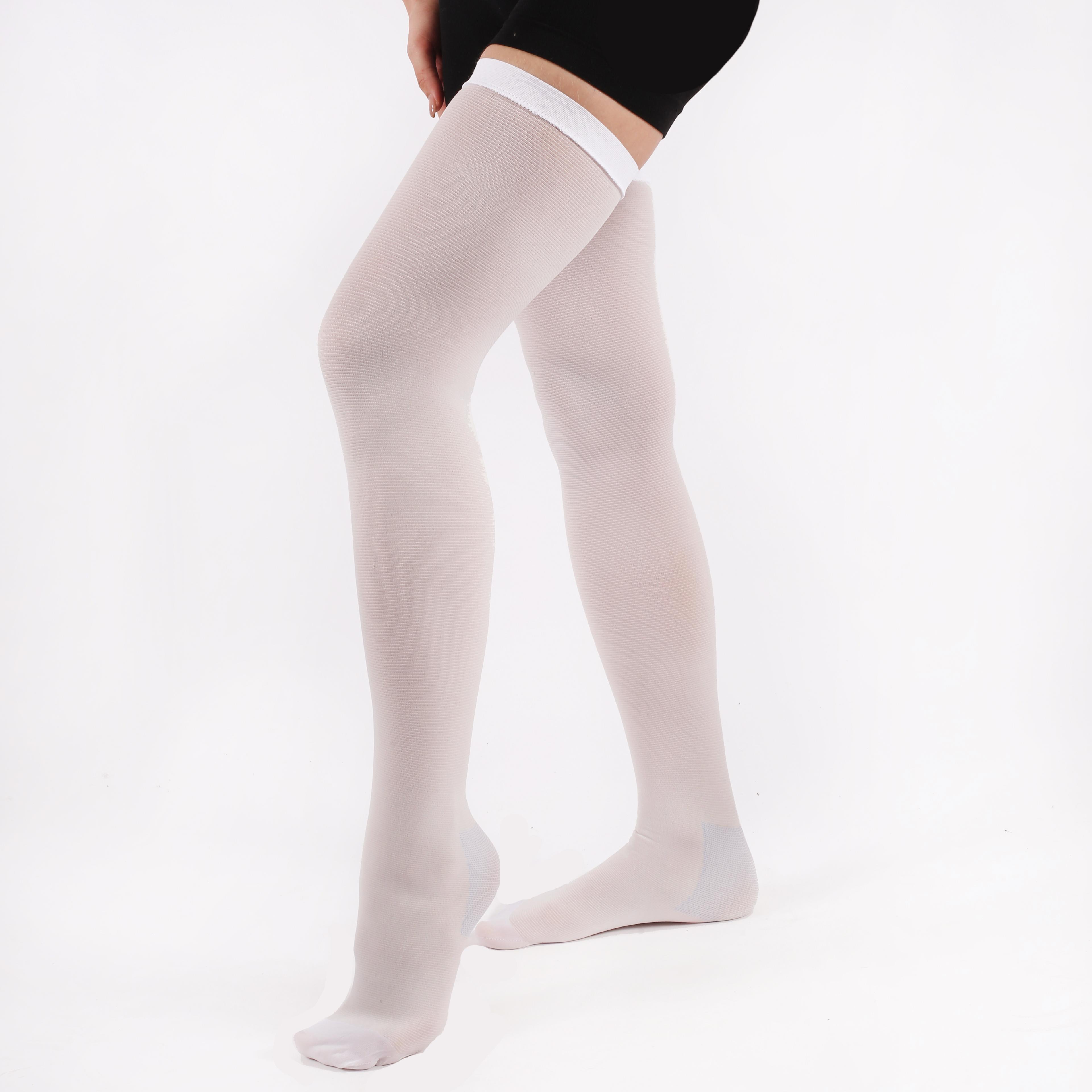 Чулки антиэмболические до бедра FX1732 для перелетов беременности и послеоперационные XL - фото 3 Чулки антиэмболические до бедра FX1732 для перелетов беременности и послеоперационные XL - фото 3