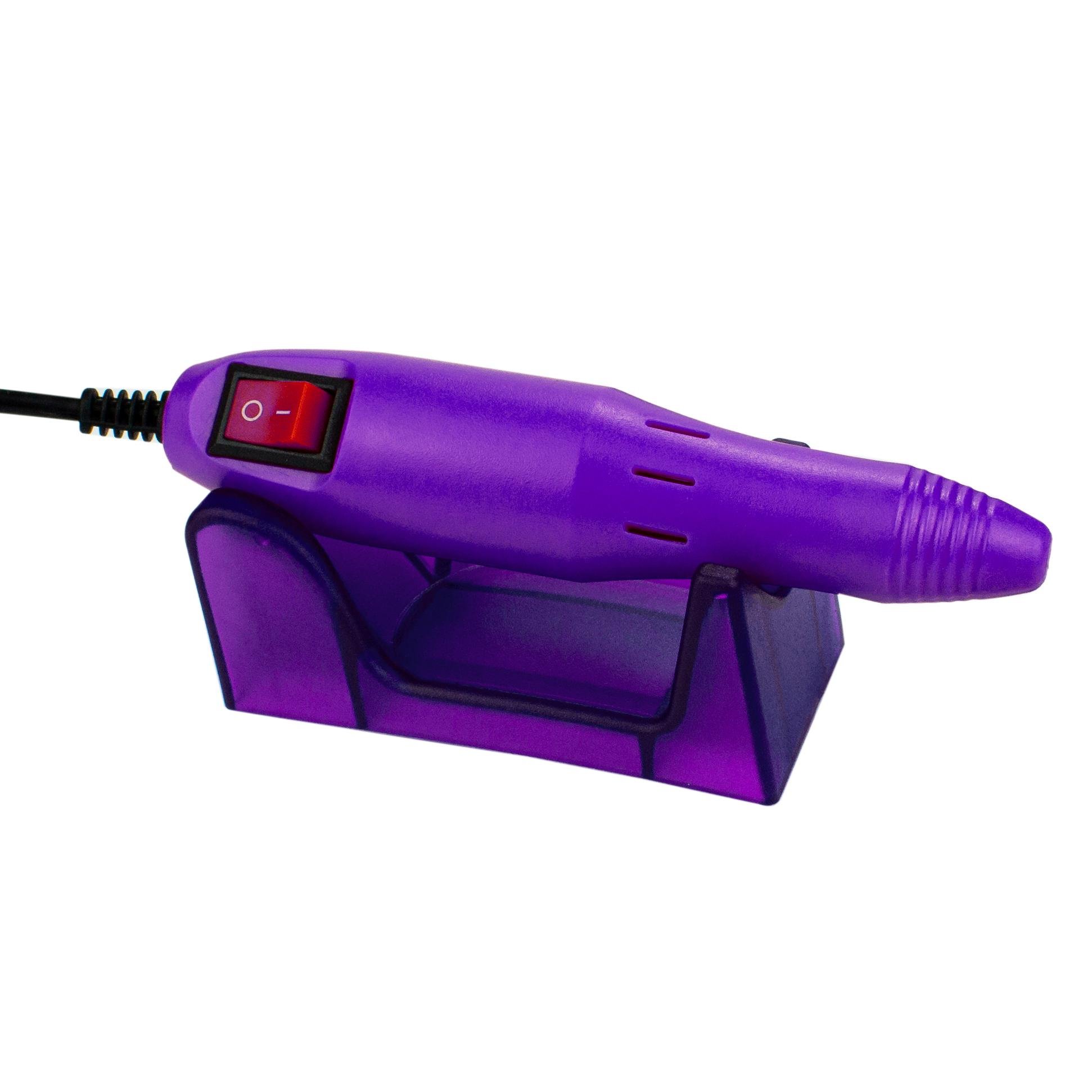 Фрезер для маникюра Lina Mercedes 12 W 20000 об/мин Фиолетовый (8579343) - фото 2