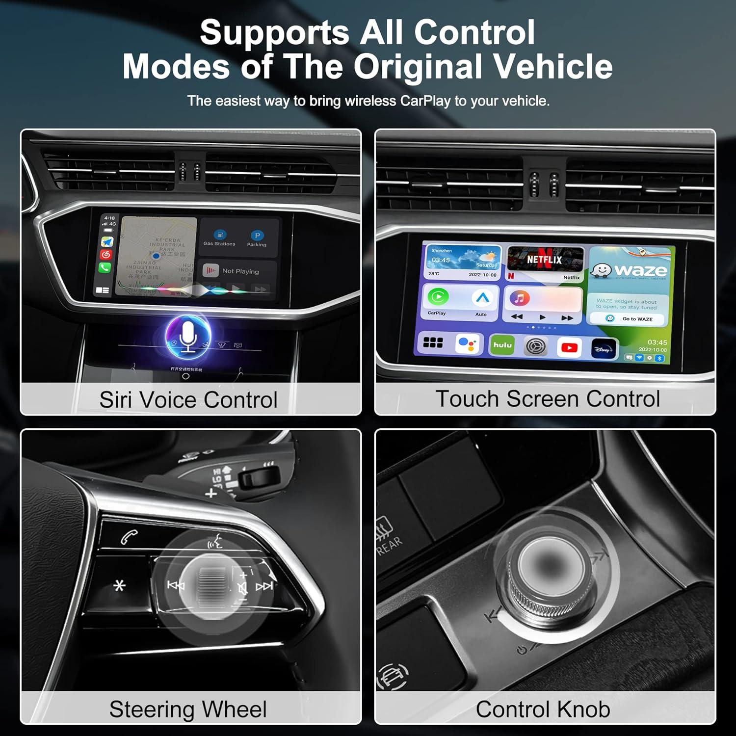 Видеобокс мультимедийный MMB MAX 2.0 с беспроводным адаптером CarPlay выход HDMI - фото 7