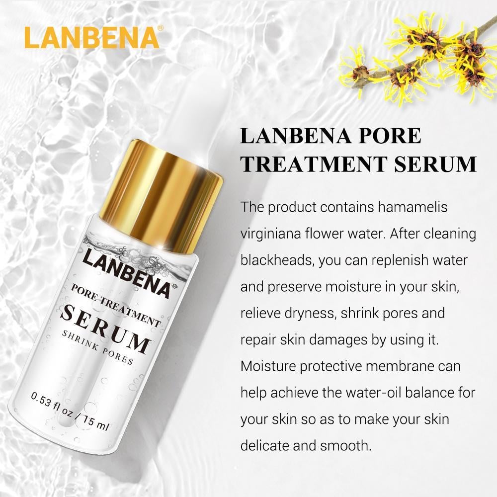 Эссенция Lanbena Pore Treatment Essence для лечения пор - фото 3