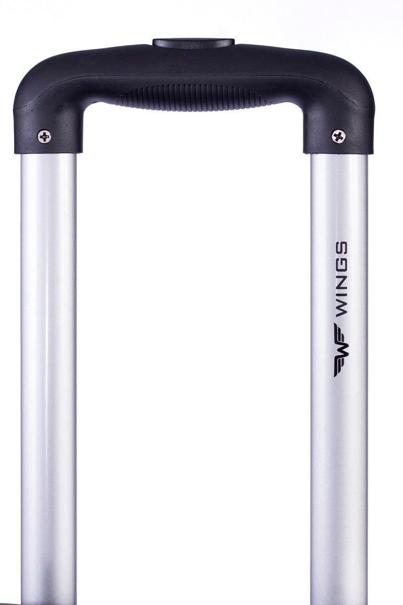 Чемодан тканевый Wings 6802 малый 2 колеса Серый (Vt00015) - фото 4 Чемодан тканевый Wings 6802 малый 2 колеса Серый (Vt00015) - фото 4