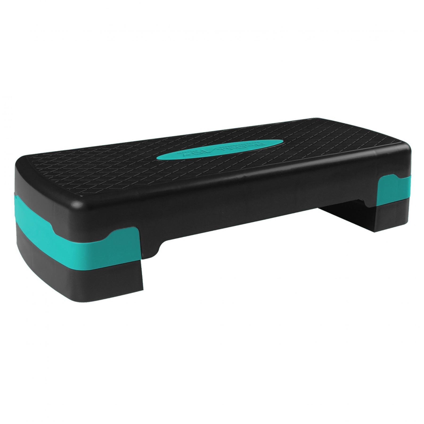 Степь-платформа SportVida 2-ступенчатая Black/Turquoise (20684) Степь-платформа SportVida 2-ступенчатая Black/Turquoise (20684)
