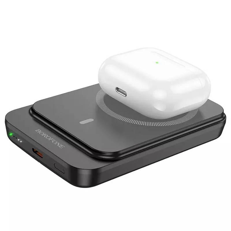 Повербанк Borofone BJ63A Nimble PD20W с БЗУ 10000 mAh Black (00000073400_1) - фото 2 Повербанк Borofone BJ63A Nimble PD20W с БЗУ 10000 mAh Black (00000073400_1) - фото 2
