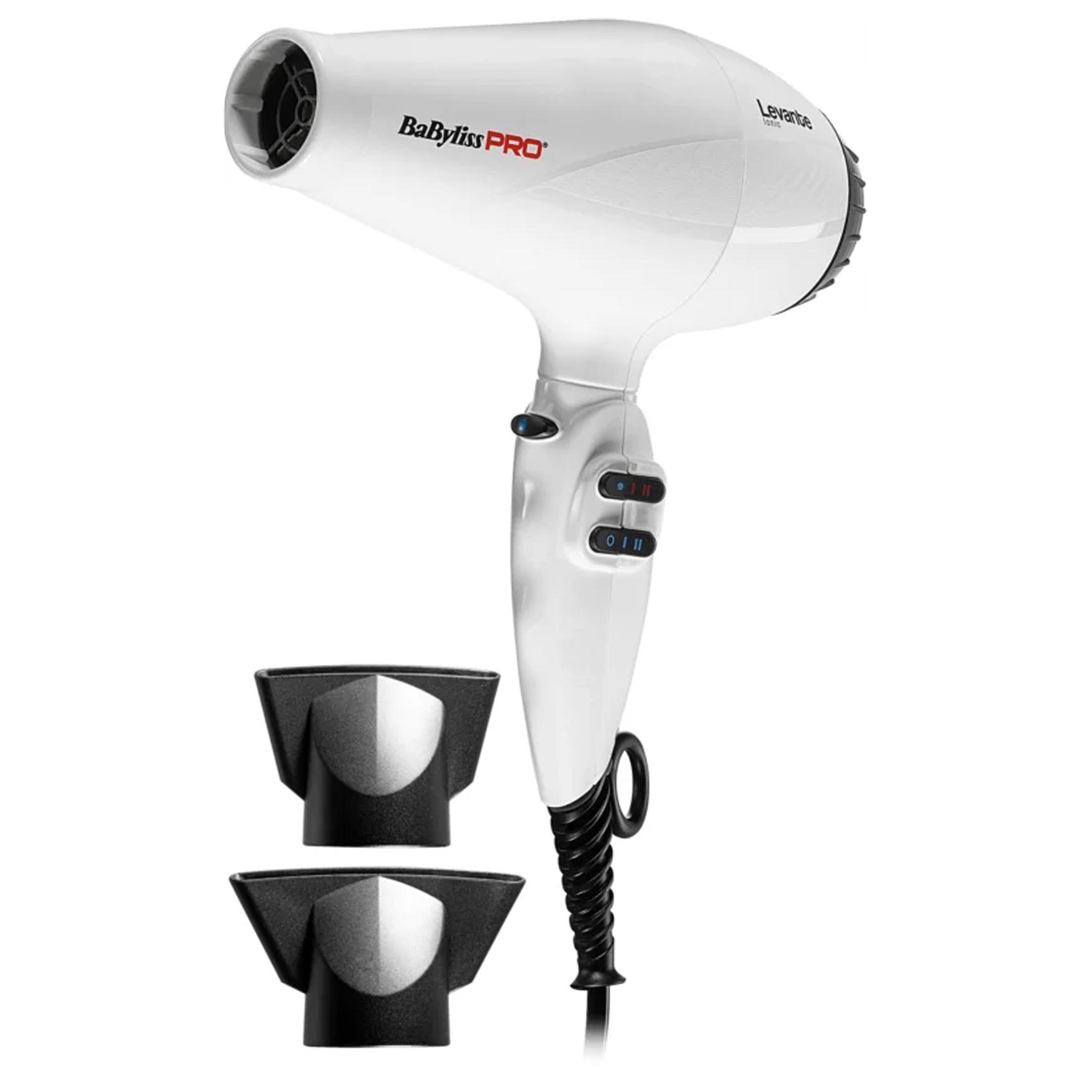 Фен для волосся BaByliss PRO Levante Ionic BAB6950WIE 2100 Вт Білий (5981) - фото 4