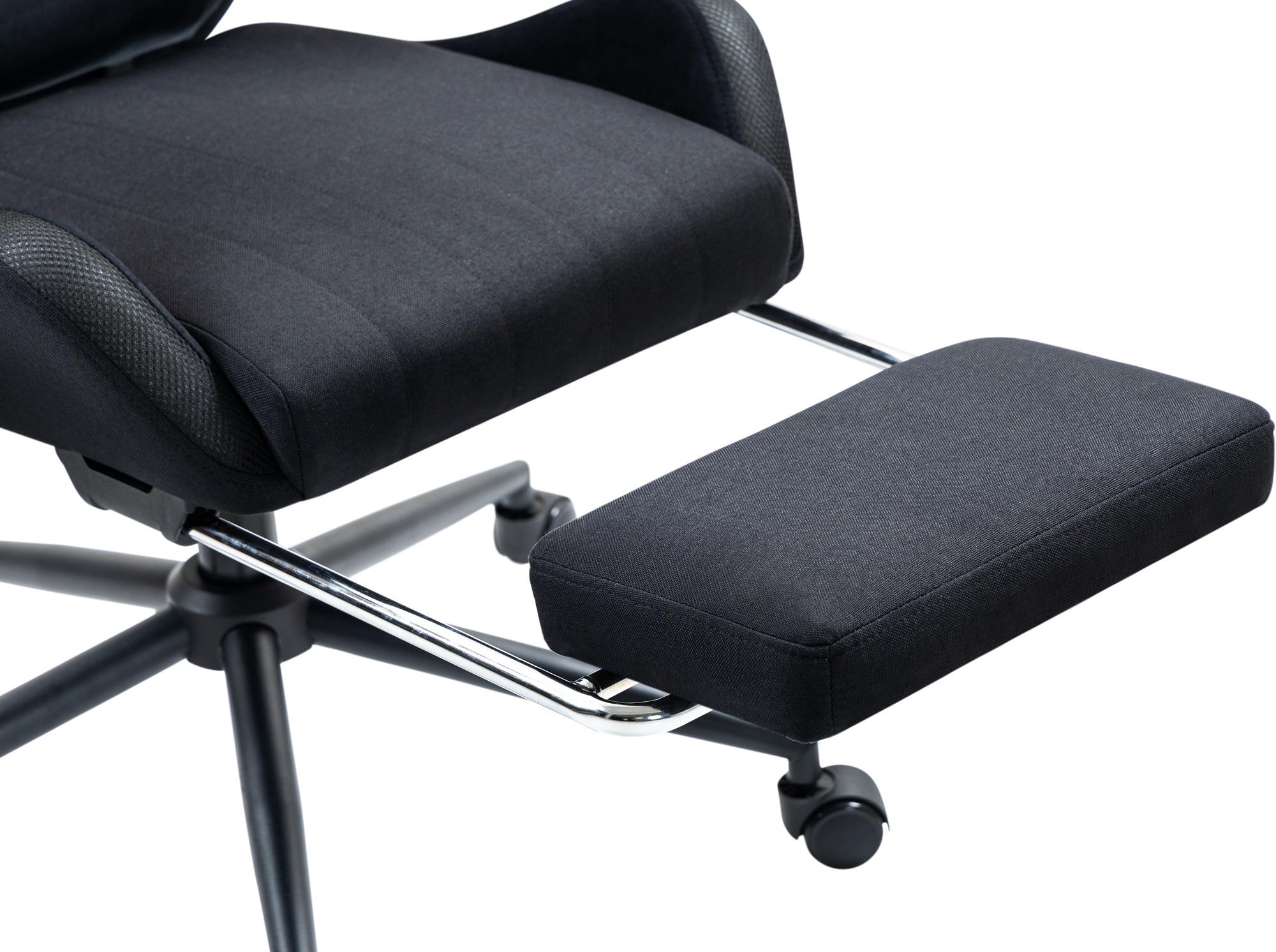 Кресло геймерское GT Racer X-2325 Fabric Black L - фото 9