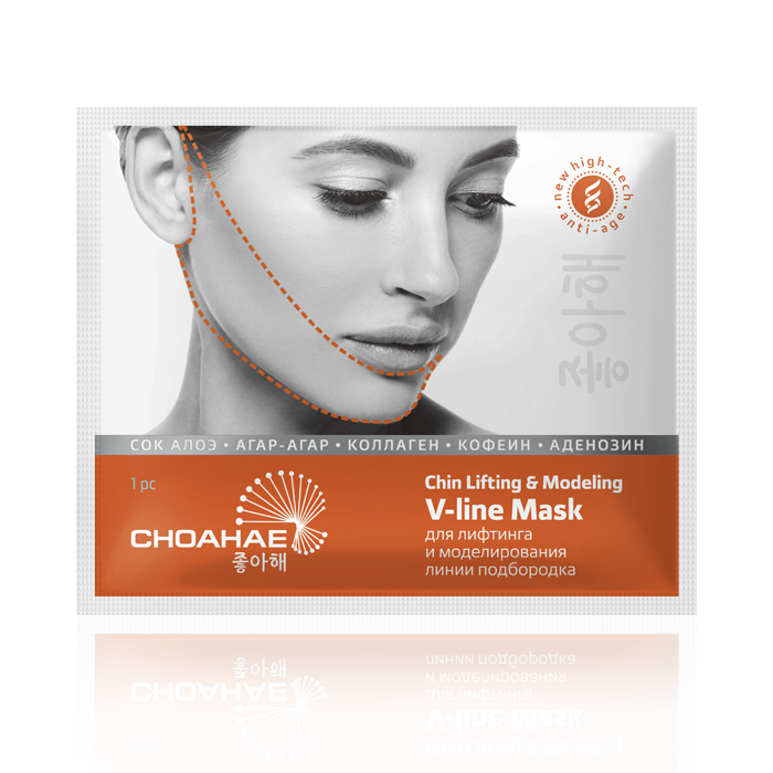 V-маска для лифтинга и моделирования линии подбородка Сhoahae Тiande 1 шт.