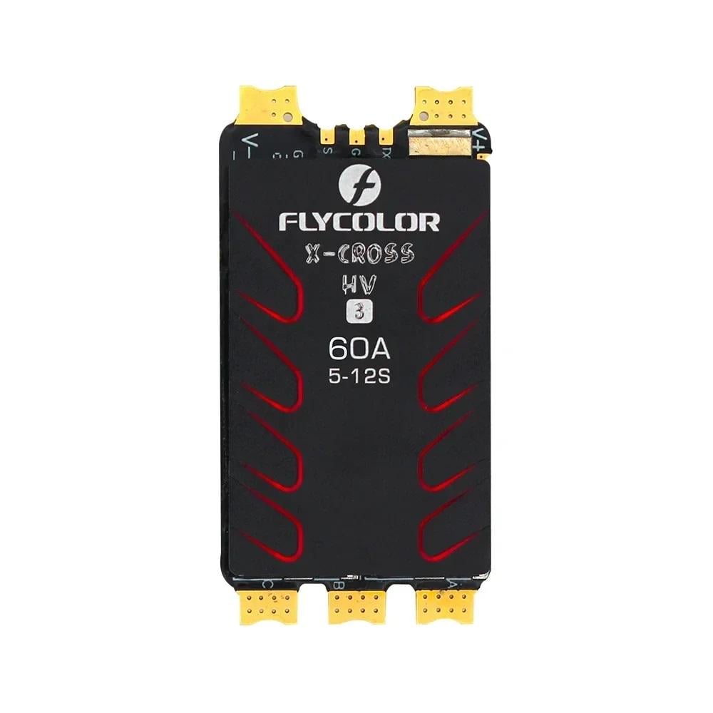 Регулятор моторов ESC 60A Flycolor X-Cross HV3 5–12S BLHeli_32 DShot для мультироторных систем (00-00029119)