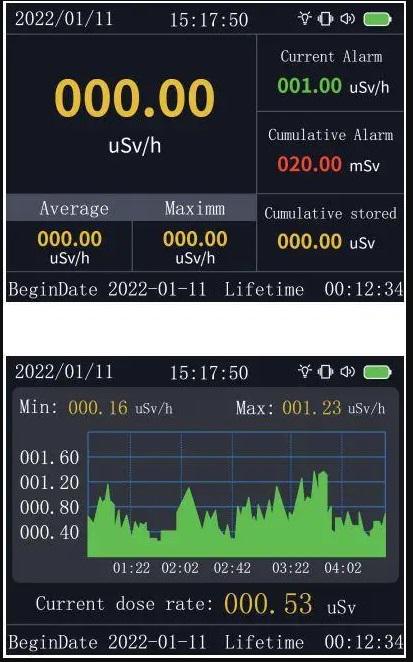 Дозиметр радиации Счетчик гейгера FNIRSI GC-01 бытовой (21572880) - фото 4