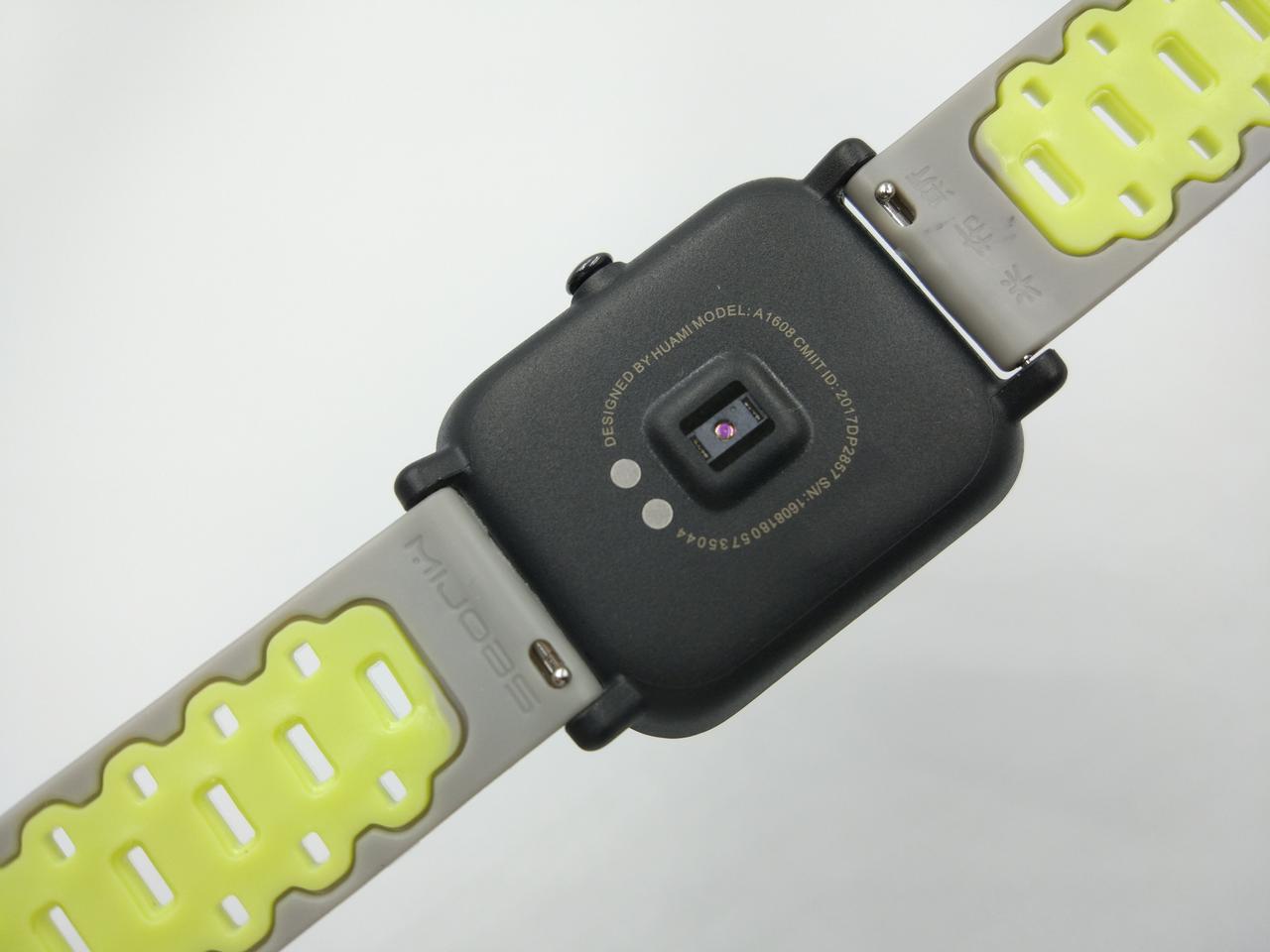 Ремешок для смарт-часов MiJobs Sport силиконовый 20 мм Серый/Зеленый (1626P) - фото 7 Ремешок для смарт-часов MiJobs Sport силиконовый 20 мм Серый/Зеленый (1626P) - фото 7