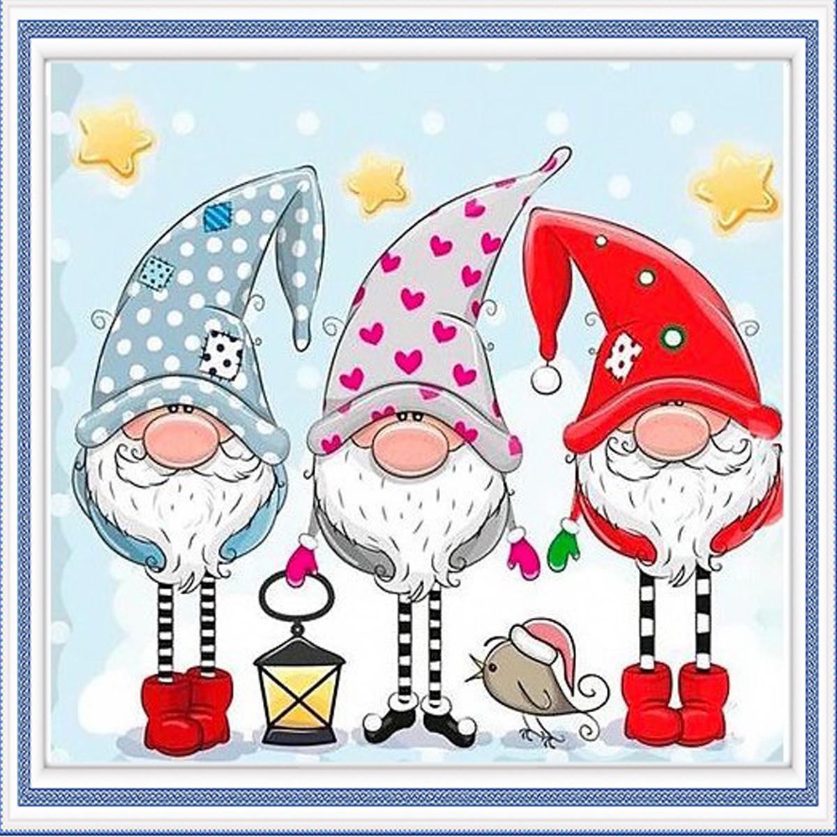 Алмазная мозаика Santi Гномы 30х40 см (954129)