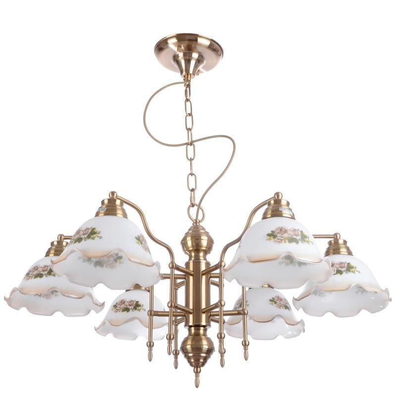 Люстра подвесная классическая Brille BKL-057S/6 E27