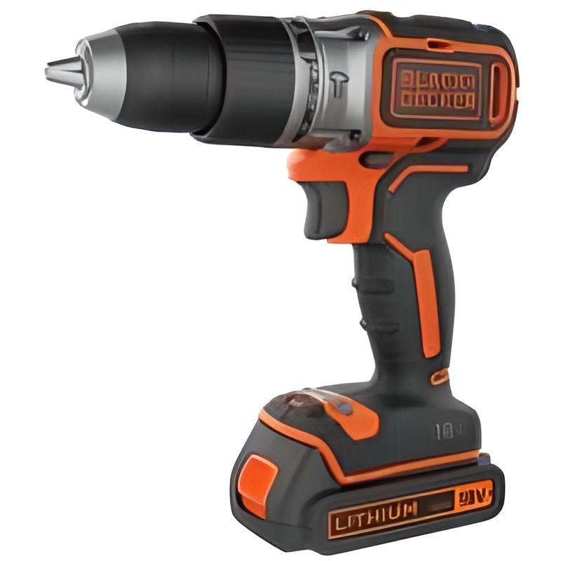 Шуруповерт Black&Decker BL188KB 18 V 52 Нм с 2 аккумуляторами (BL188KB) - фото 1