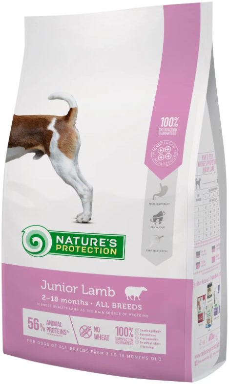 Корм сухой Junior Lamb All Breeds для щенков всех пород с ягнятиной 2 кг (NPS45746)