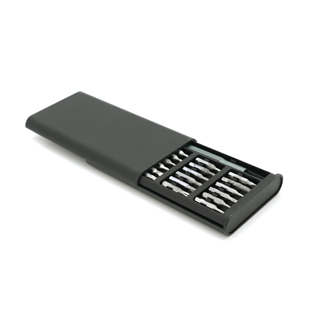 Набор отвертки с битами 24-in-1 биты S2 алюминиевая ручка длина держателя 88 мм (YUT_V7425) - фото 3