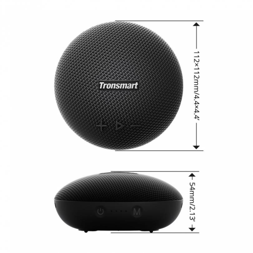 Акустика портативна Tronsmart Element Splash1 Bluetooth Black - фото 4