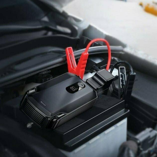 Пуско-зарядное устройство Baseus Super Energy Pro Car Jump Starter 12000 mAh (CRJS03-01) - фото 7