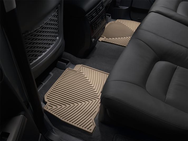 Коврики автомобильные задние резиновые WeatherTech W127TN Toyota/Lexus Land Cruiser 200/LX570 2008-2012 Бежевый (88496836)