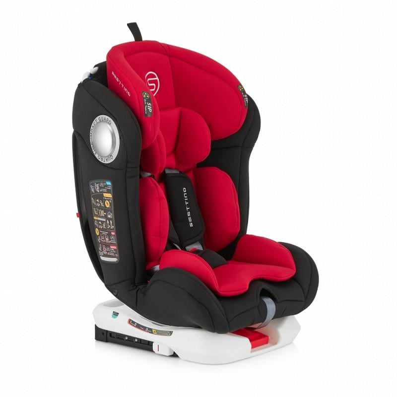 Автокресло Sesttino Massiv группа 0+/1/2/3 0-36 кг с системой Isofix Красный