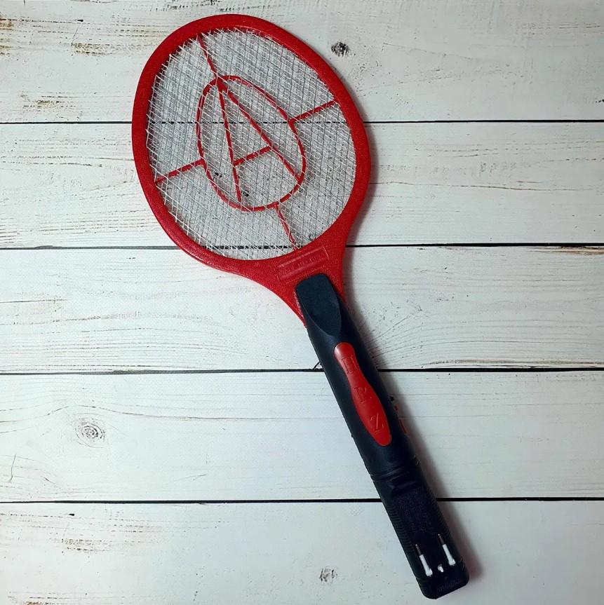 Мухобійка-ракетка електрична Annihilator від комарів і мух на акумуляторі від мережі 220В Червоний (7G-F-7433R) - фото 5 Мухобійка-ракетка електрична Annihilator від комарів і мух на акумуляторі від мережі 220В Червоний (7G-F-7433R) - фото 5