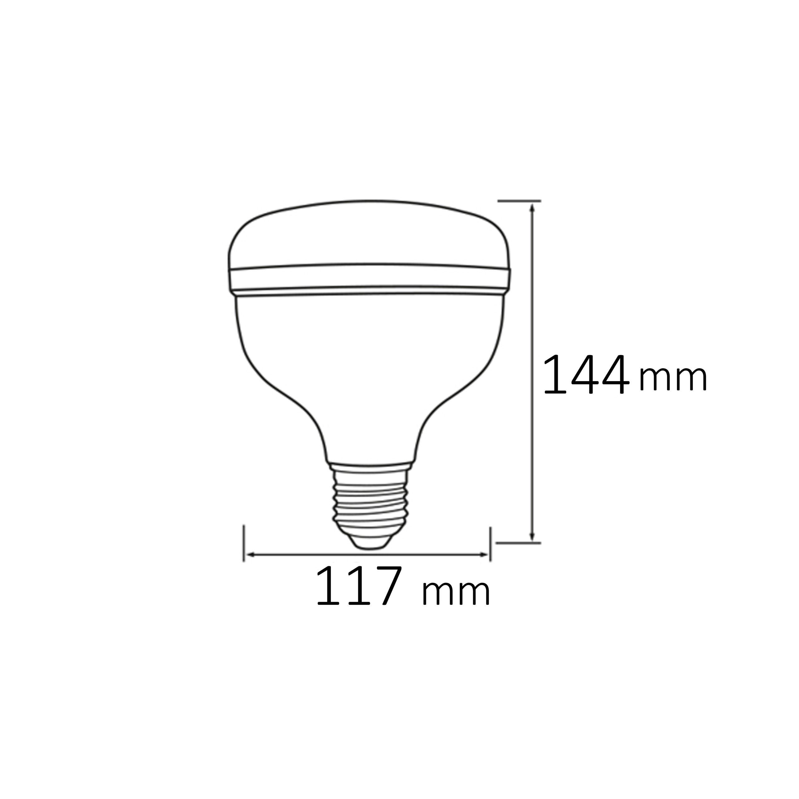 Лампа светодиодная HOROZ ELECTRIC Crystal-40 40W E27 6400К (001-016-1040-010) - фото 2