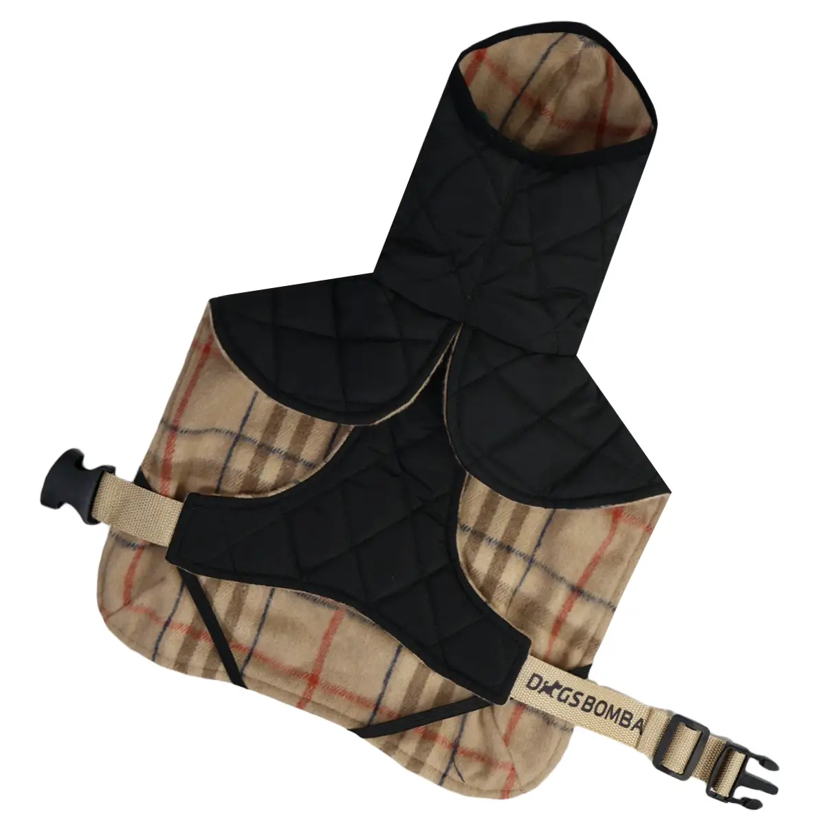 Жилет Dogs Bomba стежка двосторонній Чорний (G-114/6) - фото 4 Жилет Dogs Bomba стежка двосторонній Чорний (G-114/6) - фото 4