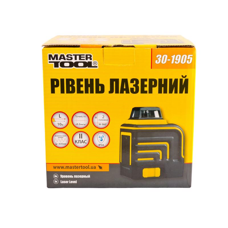 Уровень лазерный Mastertool H360+V 2 лазерные головки 0,2 мм/м 10 м (30-1905) - фото 8