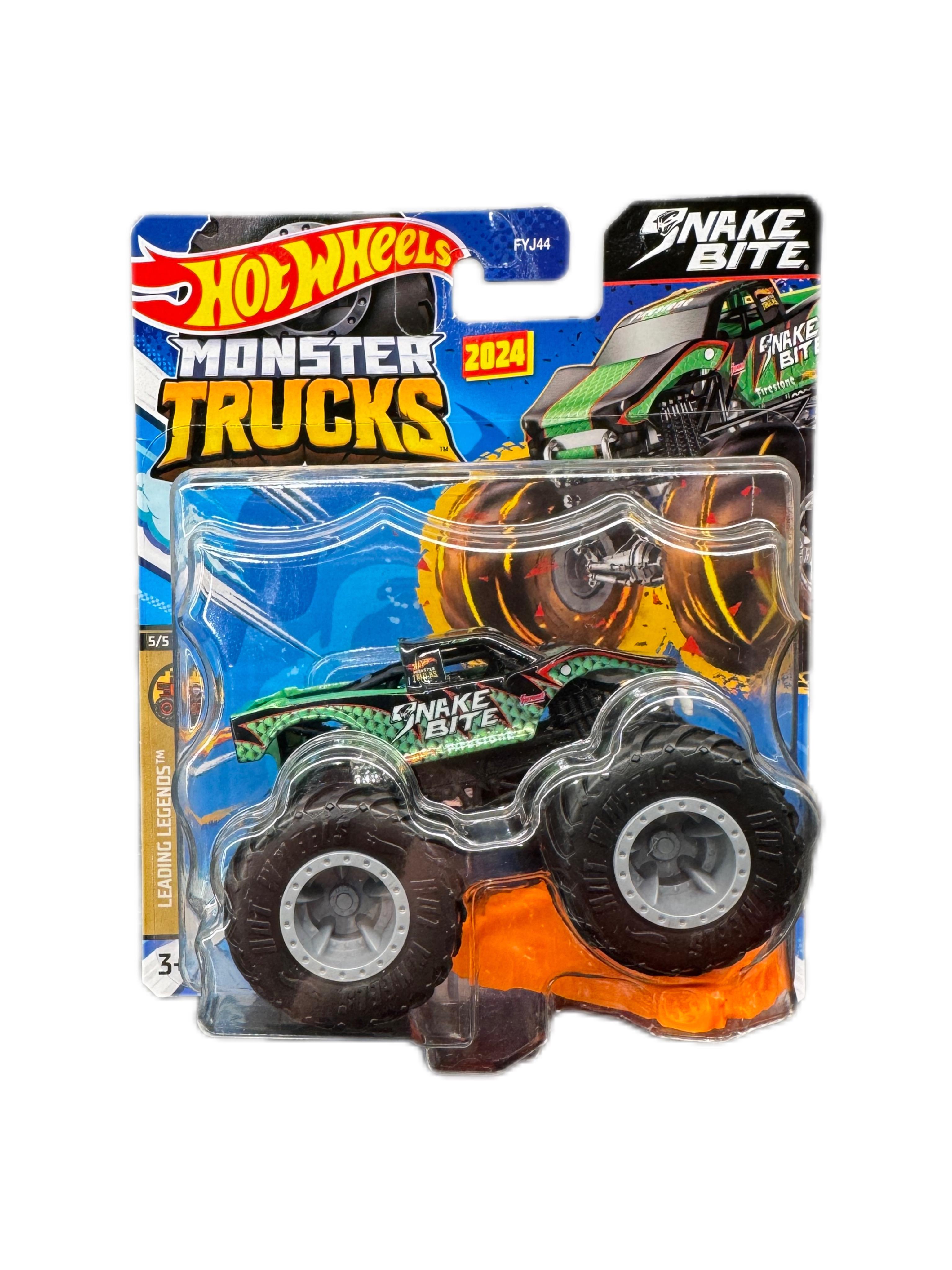 Игрушечная машинка-внедорожник Hot Wheels Monster truck Snake Bite (21064996)