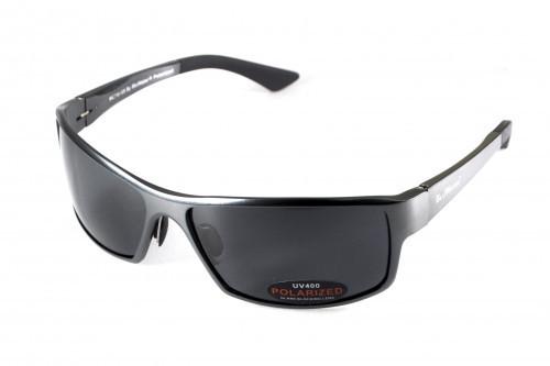 Очки поляризационные BluWater Alumination-1 Gun Metal Polarized Серый Очки поляризационные BluWater Alumination-1 Gun Metal Polarized Серый