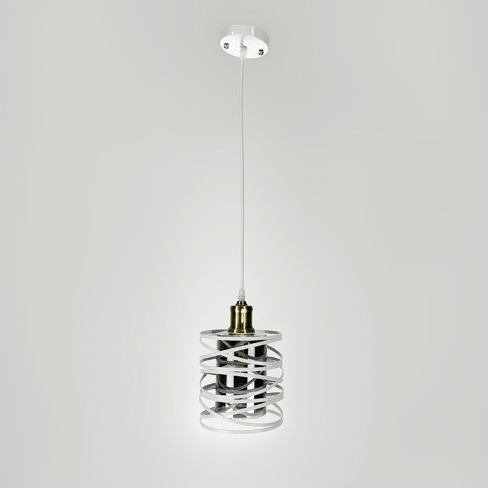 Підвіс з графітовим плафоном 16х16 см (12333/1 WT+GR) - фото 1 Підвіс з графітовим плафоном 16х16 см (12333/1 WT+GR) - фото 1