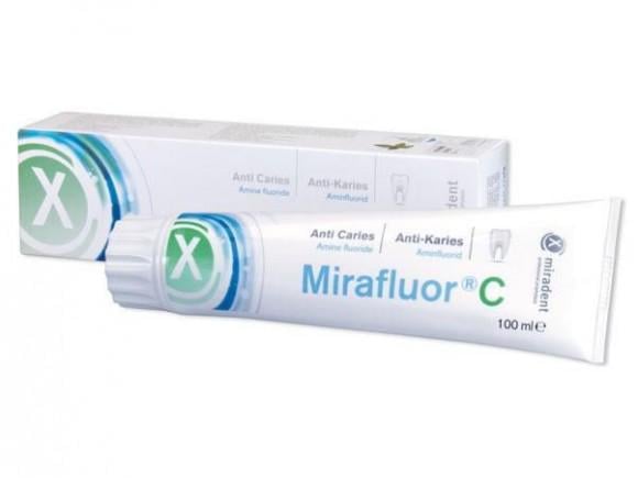 Зубная паста Miradent Mirafluor C 100 мл с фтором (612)