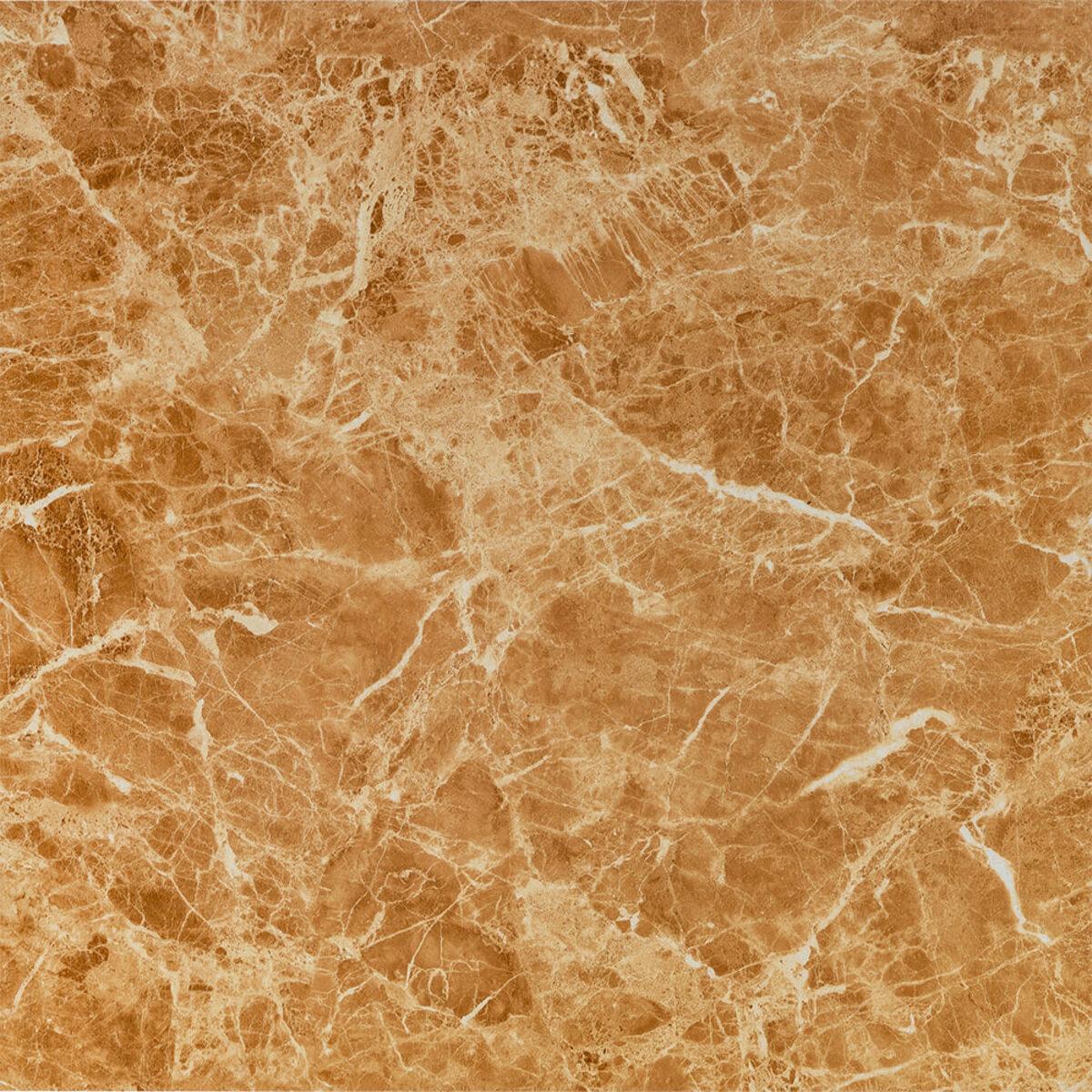 Плита декоративна ПВХ 600х600х3 мм Кремовий мармур (SW-00001619)