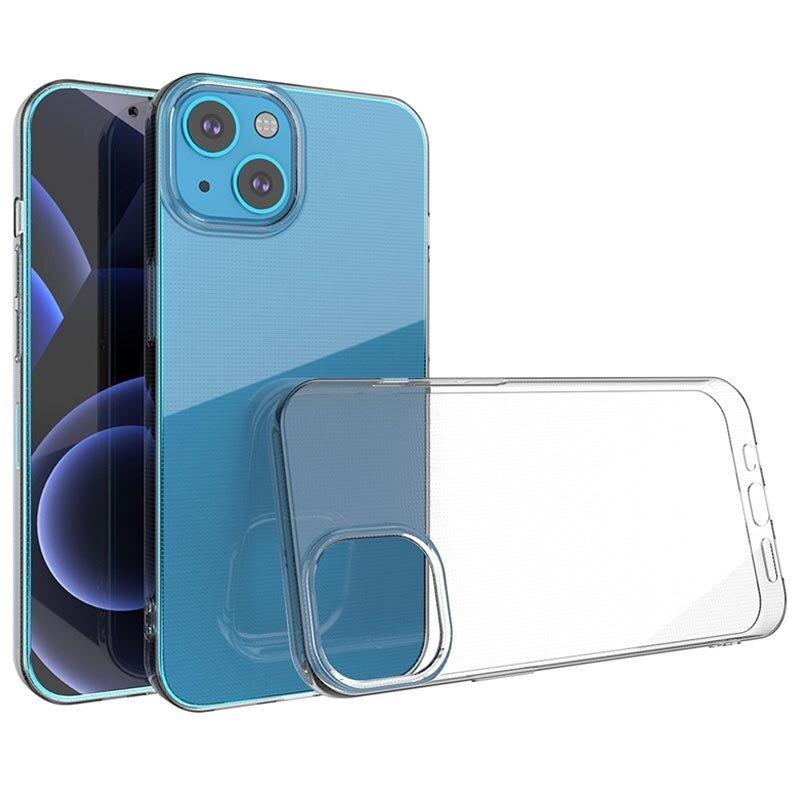 Прозорий силіконовий чохол-накладка Silicone Case 0.5 mm for iPhone 13 Mini, Clear - фото 3