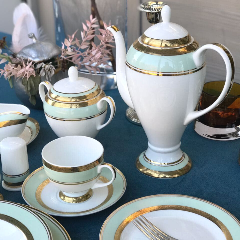 Сервіз чайний Sakura Ocean 14 пр. на 6 персон - фото 2