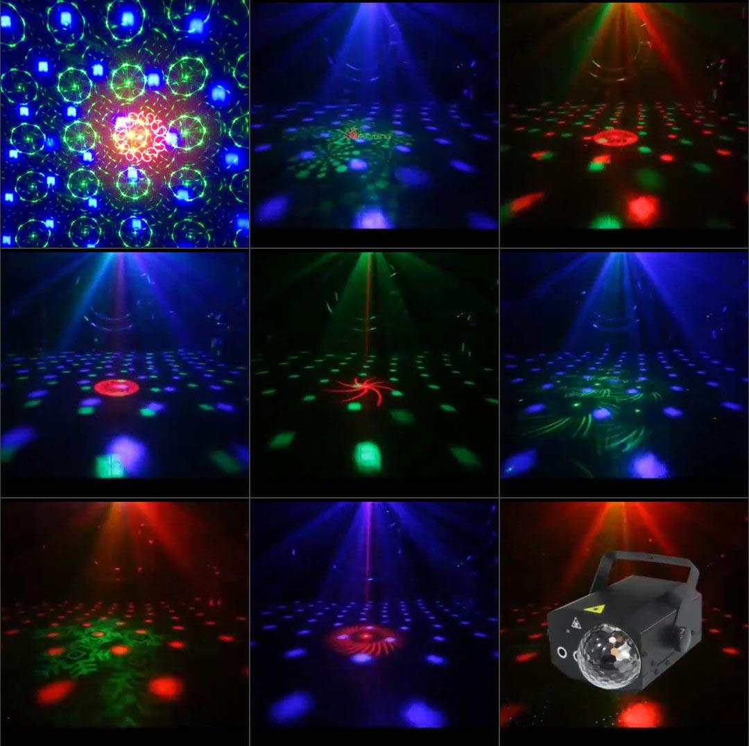 Прилад для світлового шоу Magic Laser RGB Derby LED - фото 2