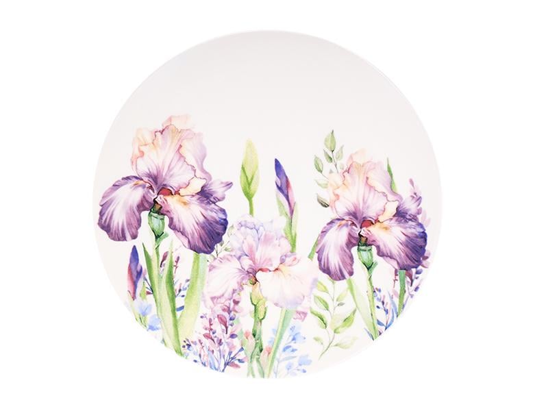 Тарілка порцелянова Lefard Іриси 769-068 21 см Білий Тарілка порцелянова Lefard Іриси 769-068 21 см Білий