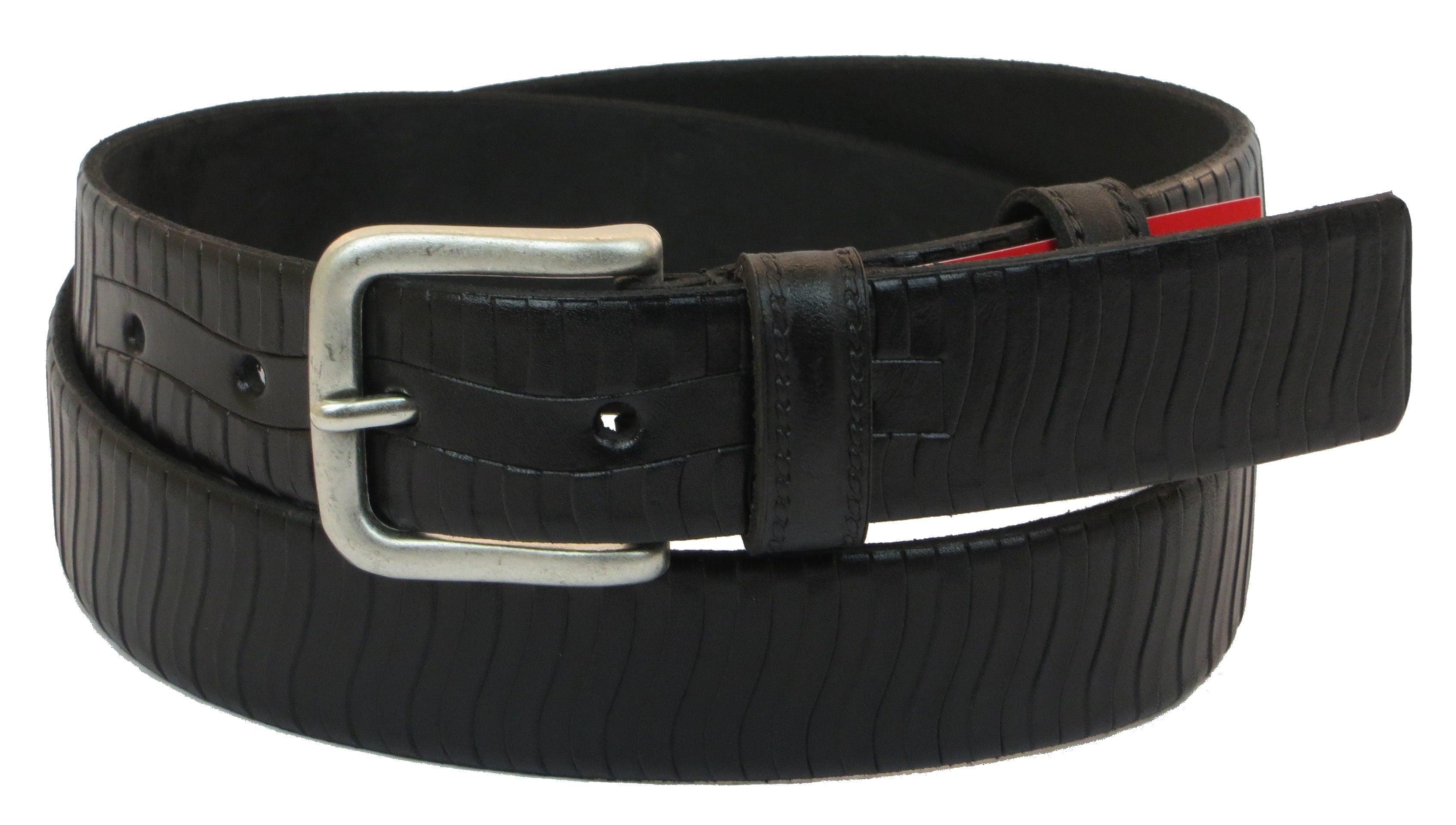 Ремень мужской Skipper кожаный Черный (1040-35) Ремень мужской Skipper кожаный Черный (1040-35)