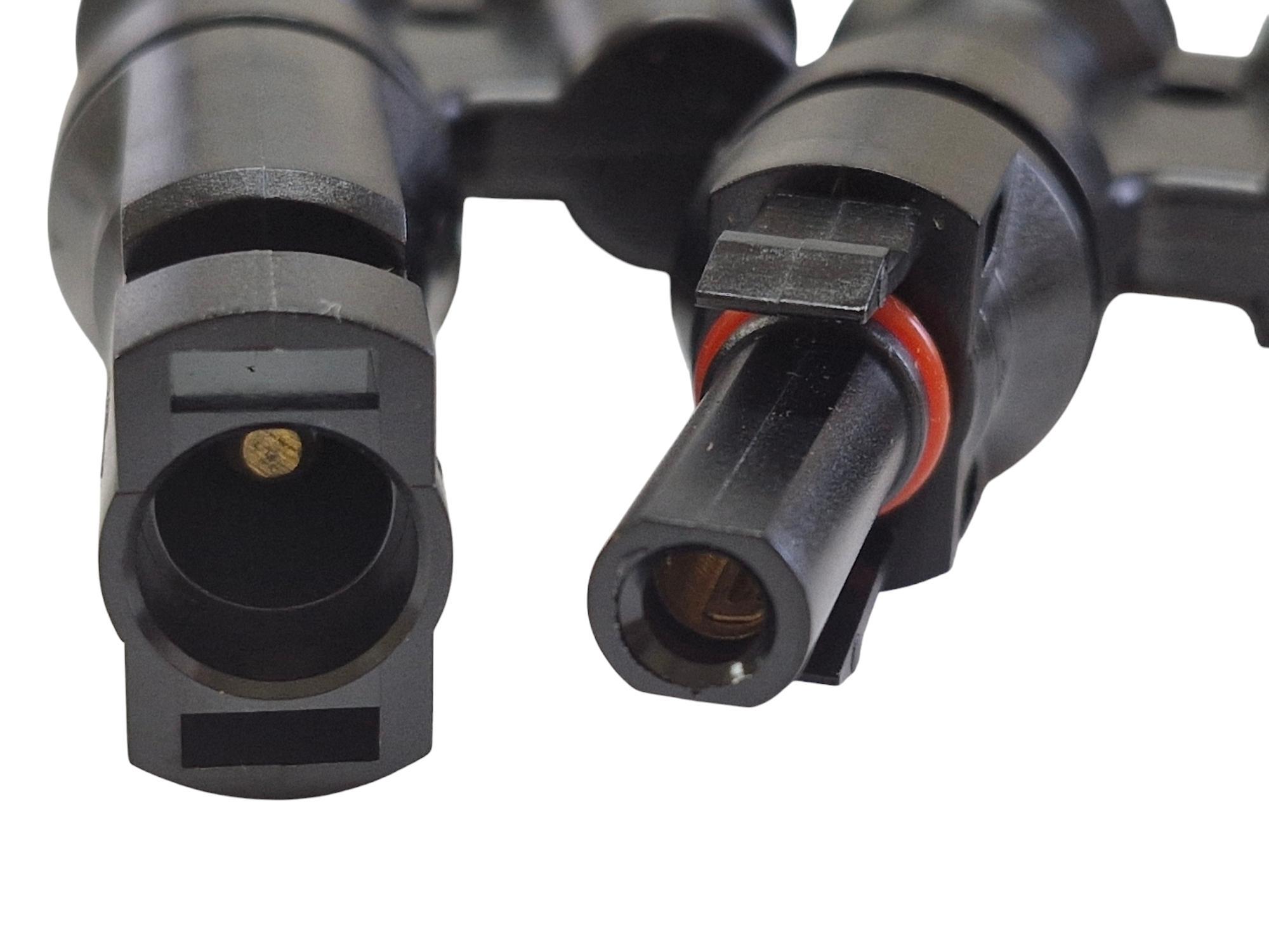 Конектор двойник POWMR MC4 1х2 для солнечных панелей 30A 1000V папа/мама IP67 2 шт. (97740227) - фото 3 Конектор двойник POWMR MC4 1х2 для солнечных панелей 30A 1000V папа/мама IP67 2 шт. (97740227) - фото 3