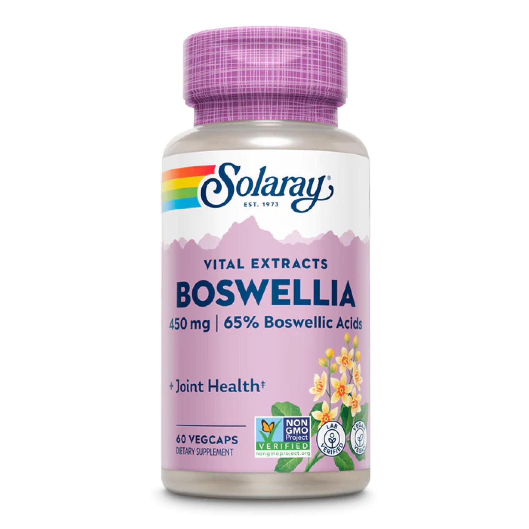 Натуральная добавка Boswellia Resin Extract 450 mg 60 vcaps (2023-10-2145)
