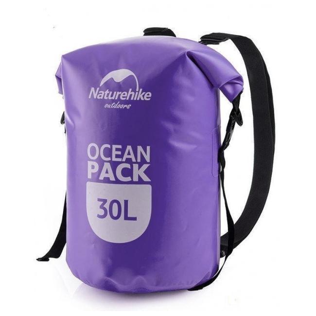 Гермомешок Naturehike Ocean Double Pack shoulder 30 л FS16M030-L purple