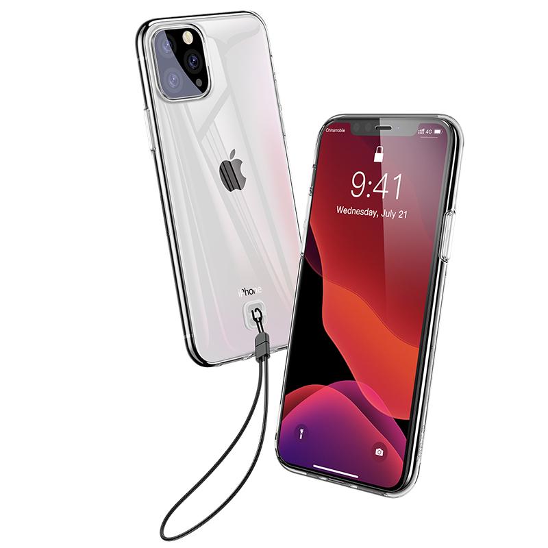Прозрачный чехол BaSEus для iPhone 11 Pro Max, серия Simple TPU - фото 2