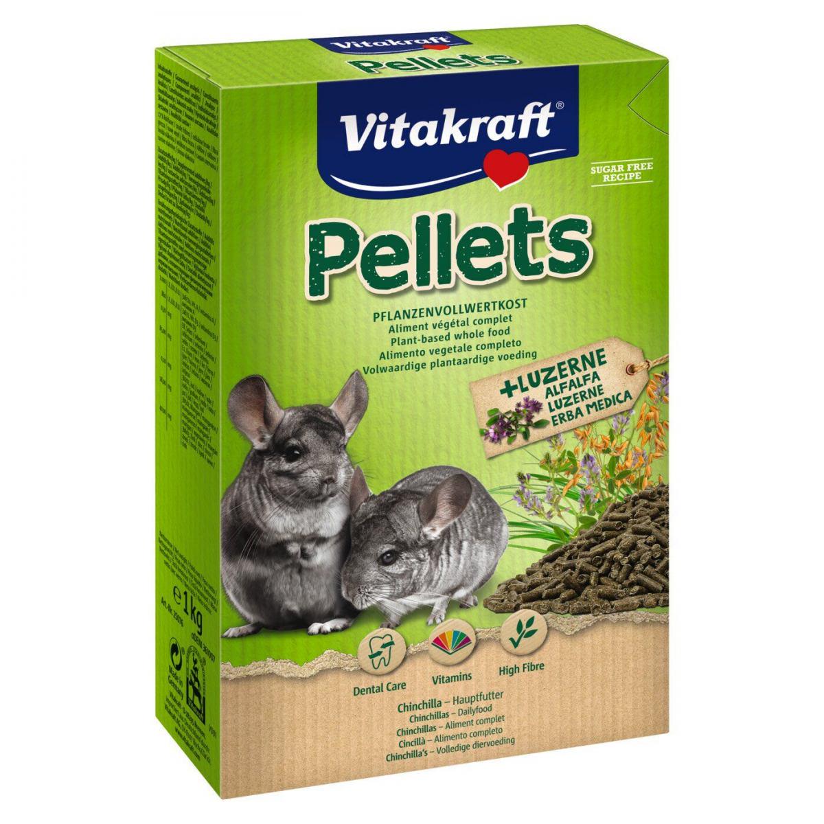 Корм для шиншил Vitakraft Pellets 1 кг (25076)