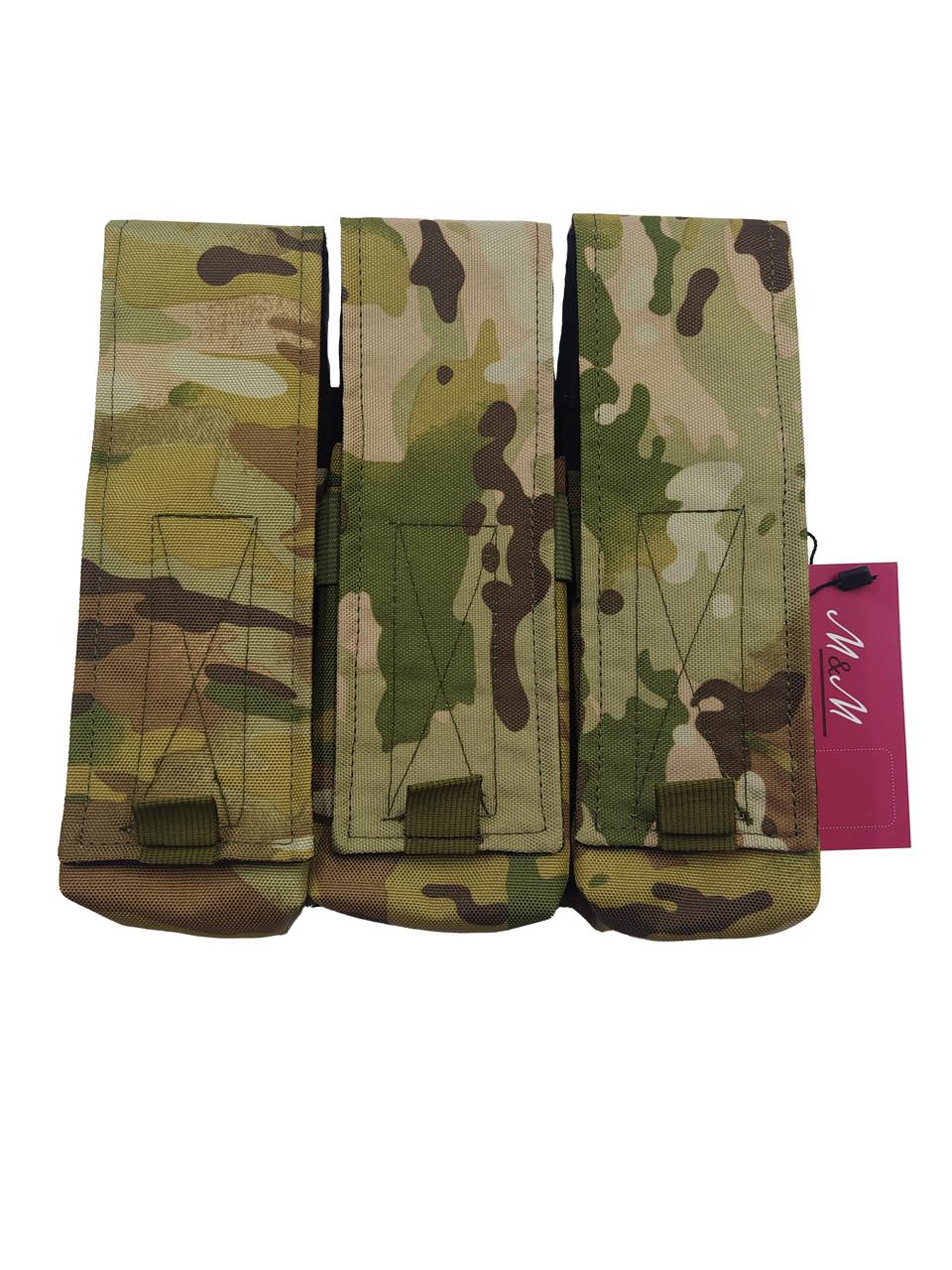 Подсумок М&М для магазинов АК 6 шт. Мультикам (213457) Подсумок М&М для магазинов АК 6 шт. Мультикам (213457)