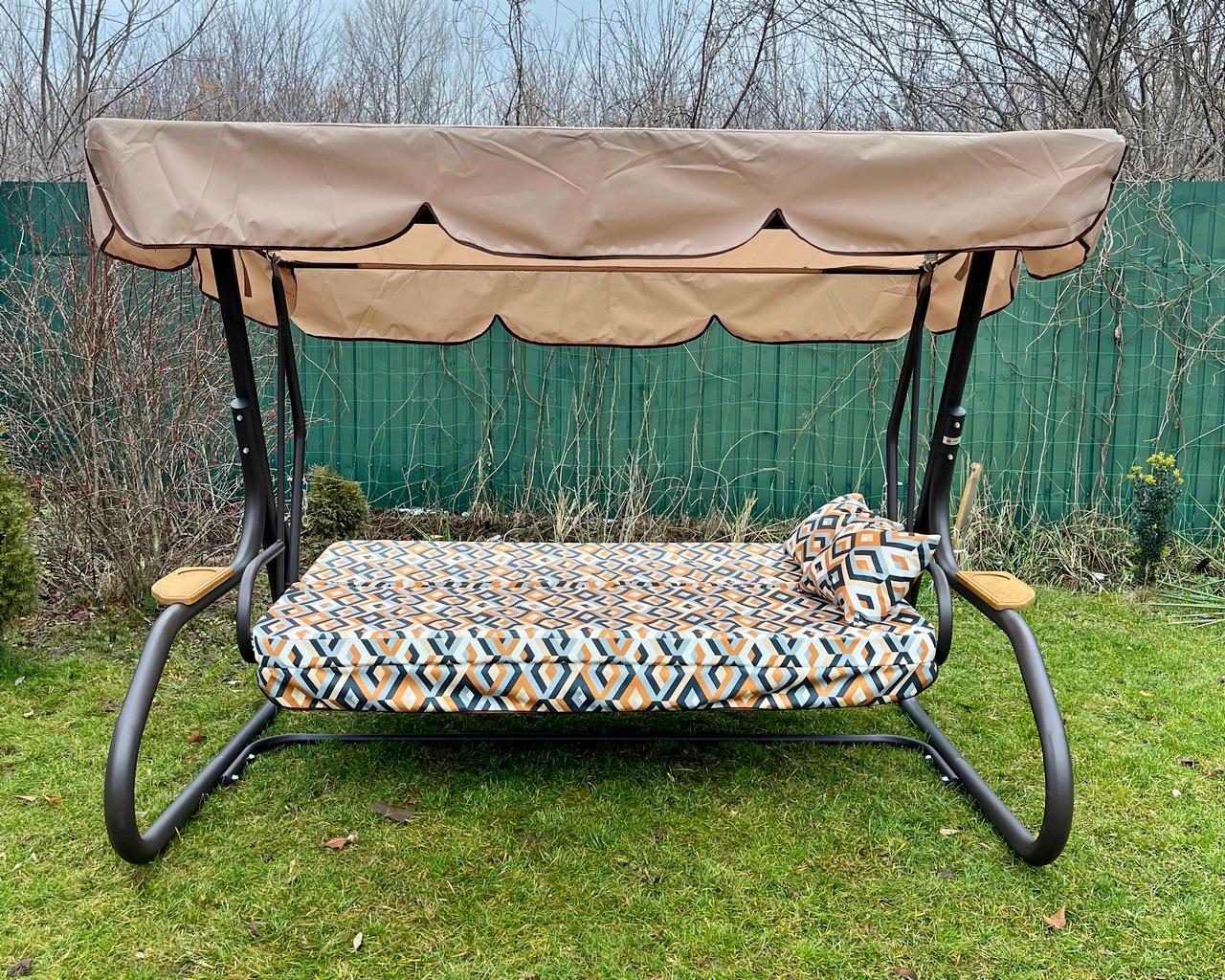 Садова гойдалка GreenGard "Лате" (Арт.036-2) - фото 2 Садова гойдалка GreenGard "Лате" (Арт.036-2) - фото 2