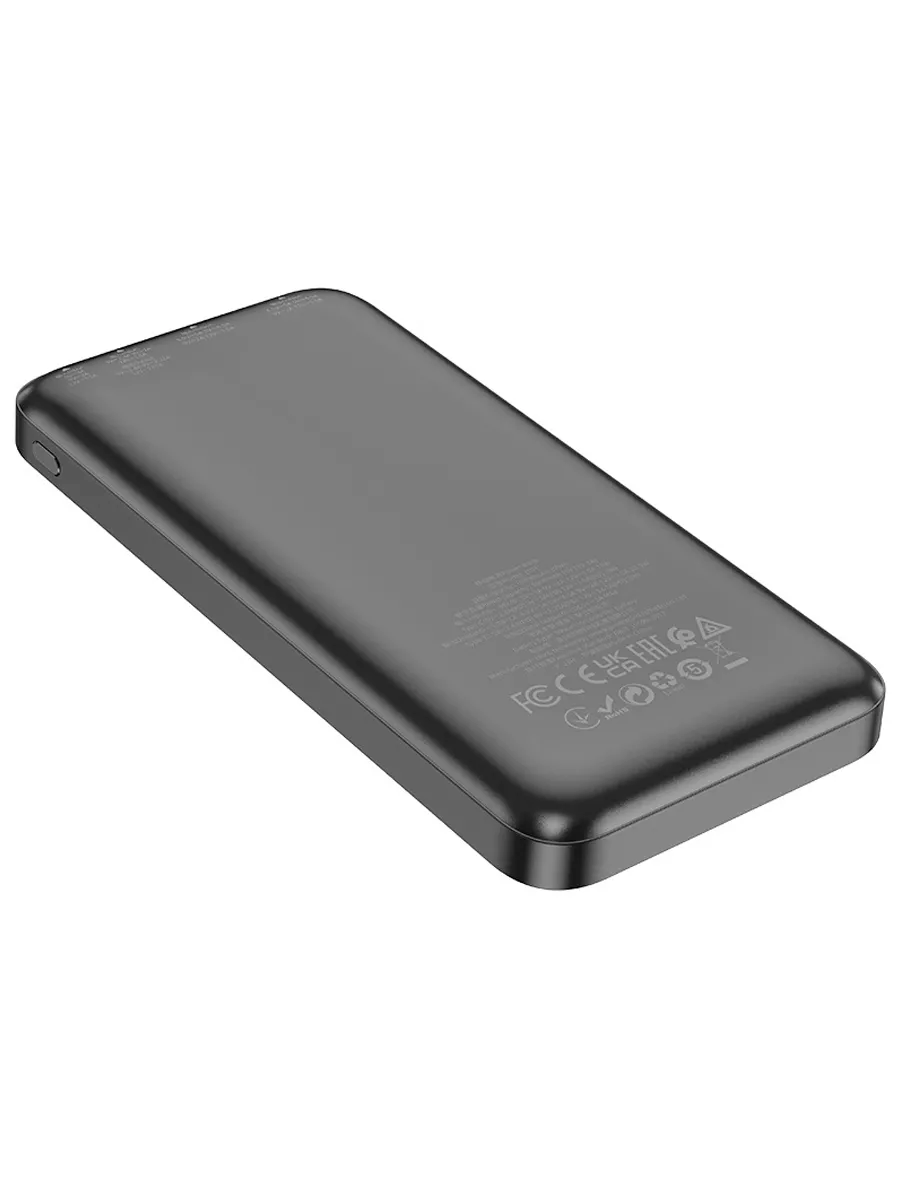 Повербанк Hoco J101 10000 mAh 22,5W Чорний (20150118) - фото 3