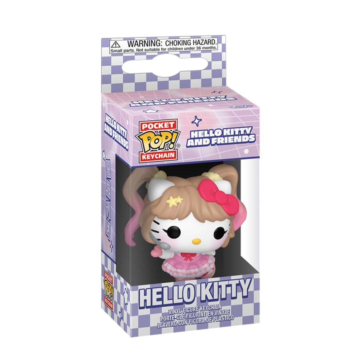 Детская игровая фигурка Funko POP на клипсе Hello Kitty Hello Kitty K-Pop Многоцветная (91680)