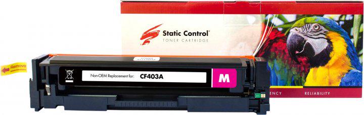 Картридж Static Control Parrot сумісний аналог HP CF403A 201A/Canon 045 Magenta (002-01-LF403A)