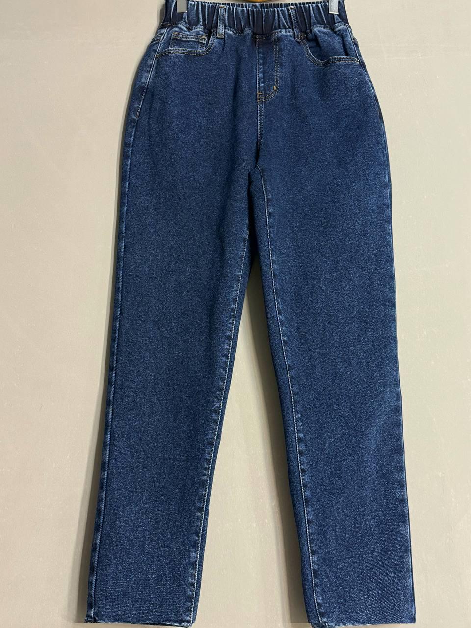 Джинси жіночі Vanver 8338 утеплені на флісі MOM jeans банани р. 28 Синій (5620) - фото 9 Джинси жіночі Vanver 8338 утеплені на флісі MOM jeans банани р. 28 Синій (5620) - фото 9