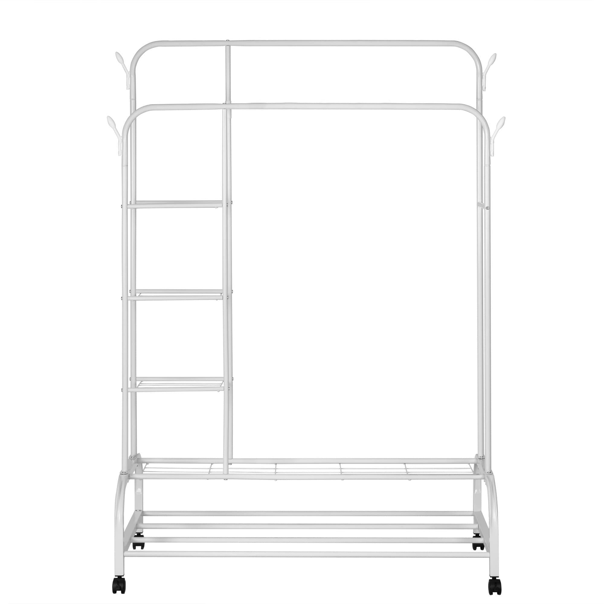 Вешалка для одежды двойная Homart CR-106 Белый (9834)